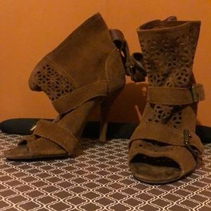 Steve Madden suede booties
